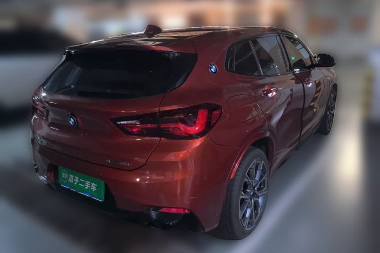 Used BMW X2 2021 sDrive25i Midnight Edition Rear Right 45 Deg