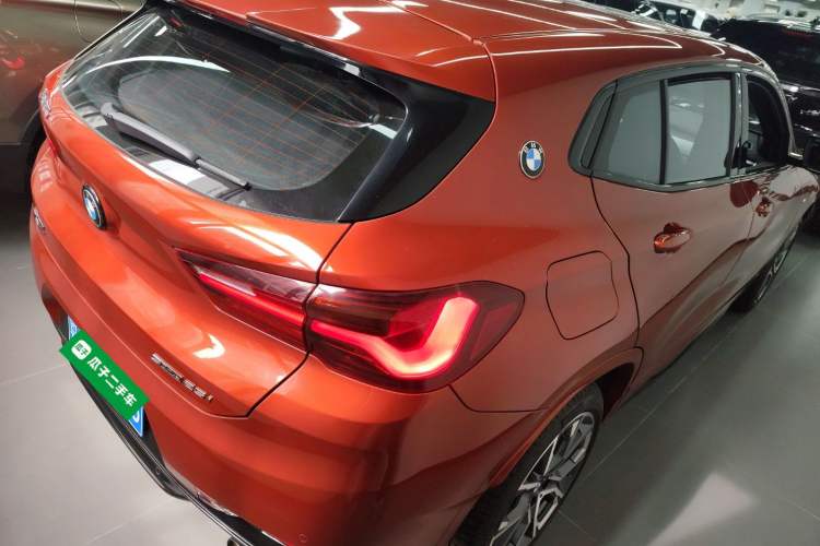 Used BMW X2 2021 Restyled sDrive25i Midnight Edition Rear Right 45 Deg
