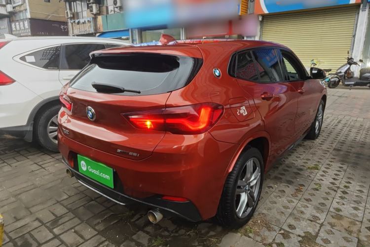 Used BMW X2 2021 Restyled sDrive25i M Sport Package Rear Right 45 Deg