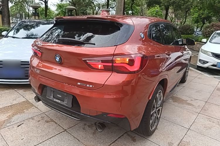 Used BMW X2 2021 sDrive25i Midnight Edition Rear Right 45 Deg