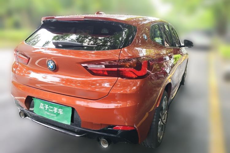 Used BMW X2 2021 Restyled sDrive25i Midnight Edition Rear Right 45 Deg