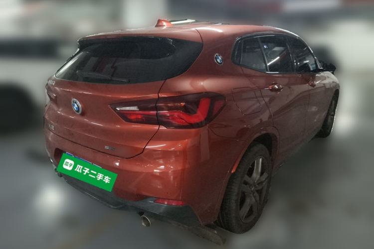 Used BMW X2 2021 sDrive25i M Sport Package Rear Right 45 Deg