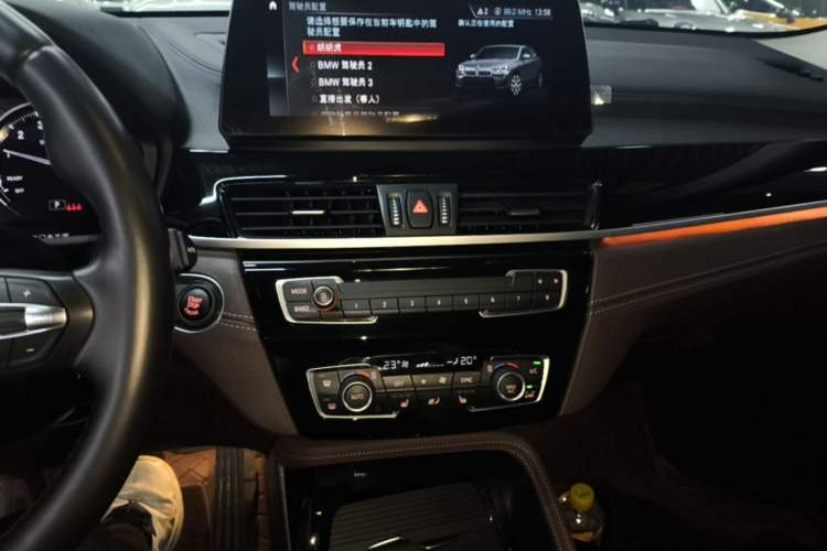 Used BMW X2 2022 sDrive25i M Sport Package Audio And AC Panel