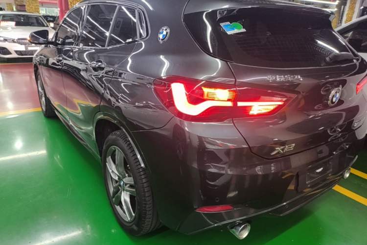 Used BMW X2 2022 sDrive25i M Sport Package Rear Left 45 Deg