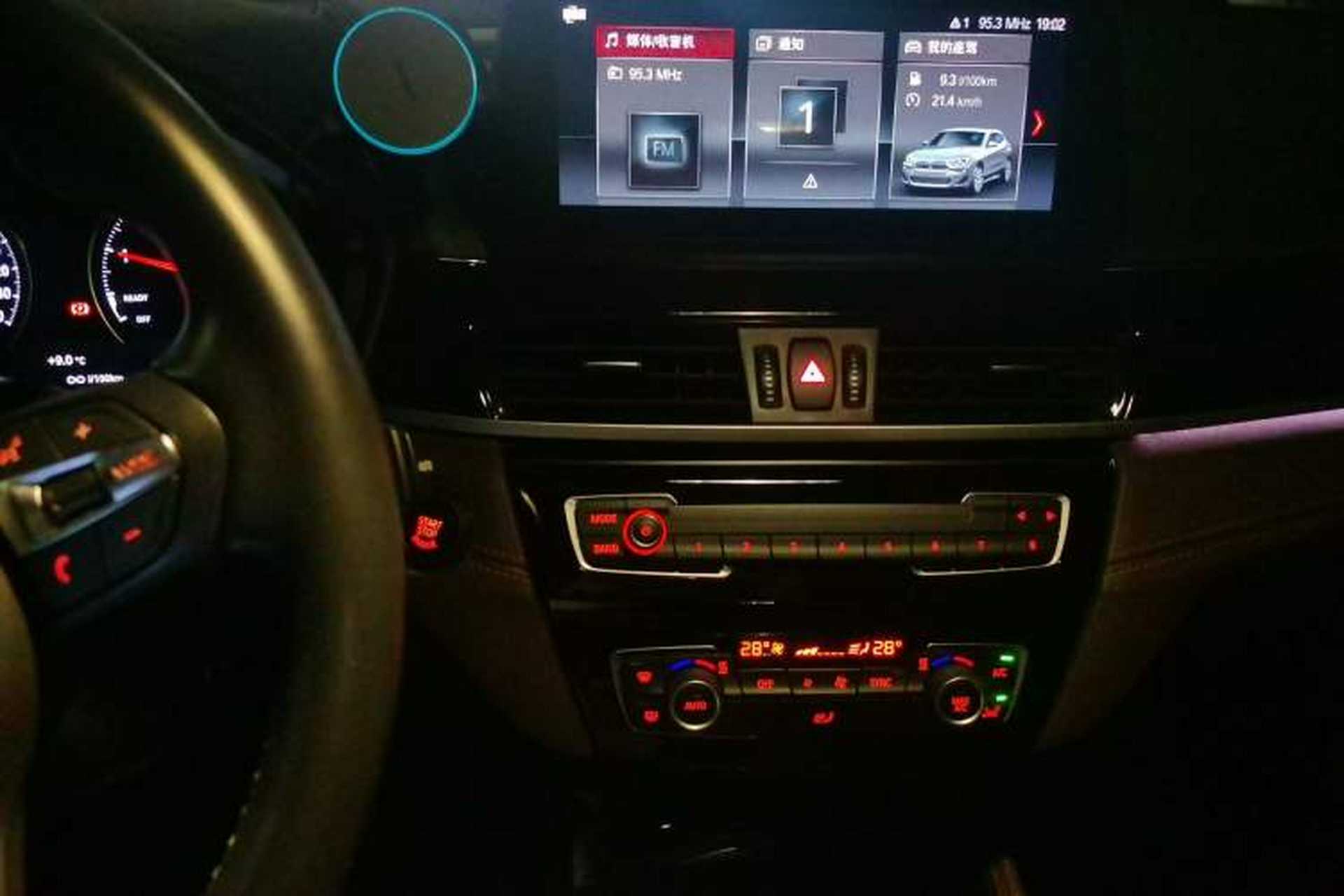 Used BMW X2 2022 sDrive25i M Sport Package Audio And AC Panel