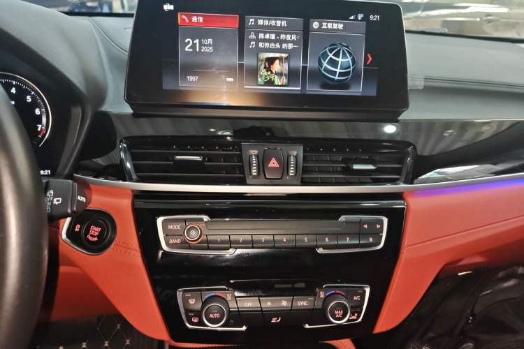 Used BMW X2 2022 sDrive25i M Sport Package Audio And AC Panel