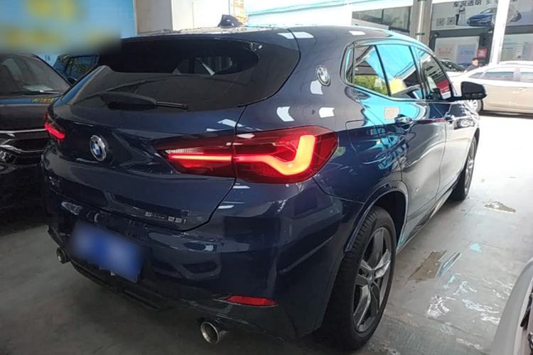 Used BMW X2 2022 sDrive25i M Sport Package Rear Right 45 Deg