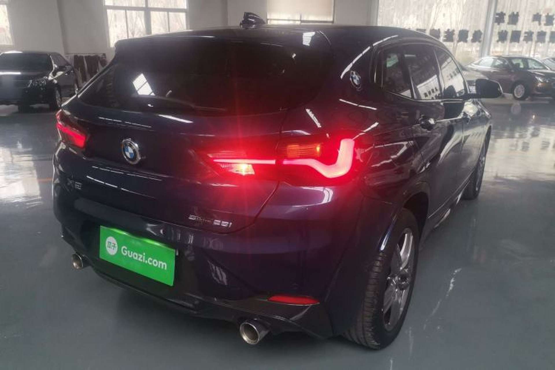 Used BMW X2 2022 sDrive25i M Sport Package Rear Right 45 Deg