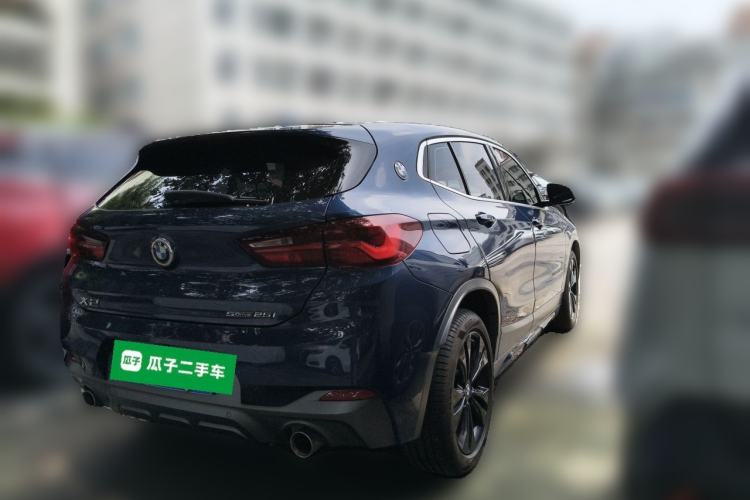 Used BMW X2 2022 sDrive25i M Sport Package Rear Right 45 Deg