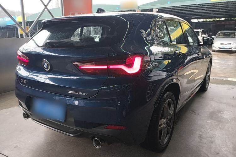 Used BMW X2 2022 sDrive25i M Sport Package Rear Right 45 Deg
