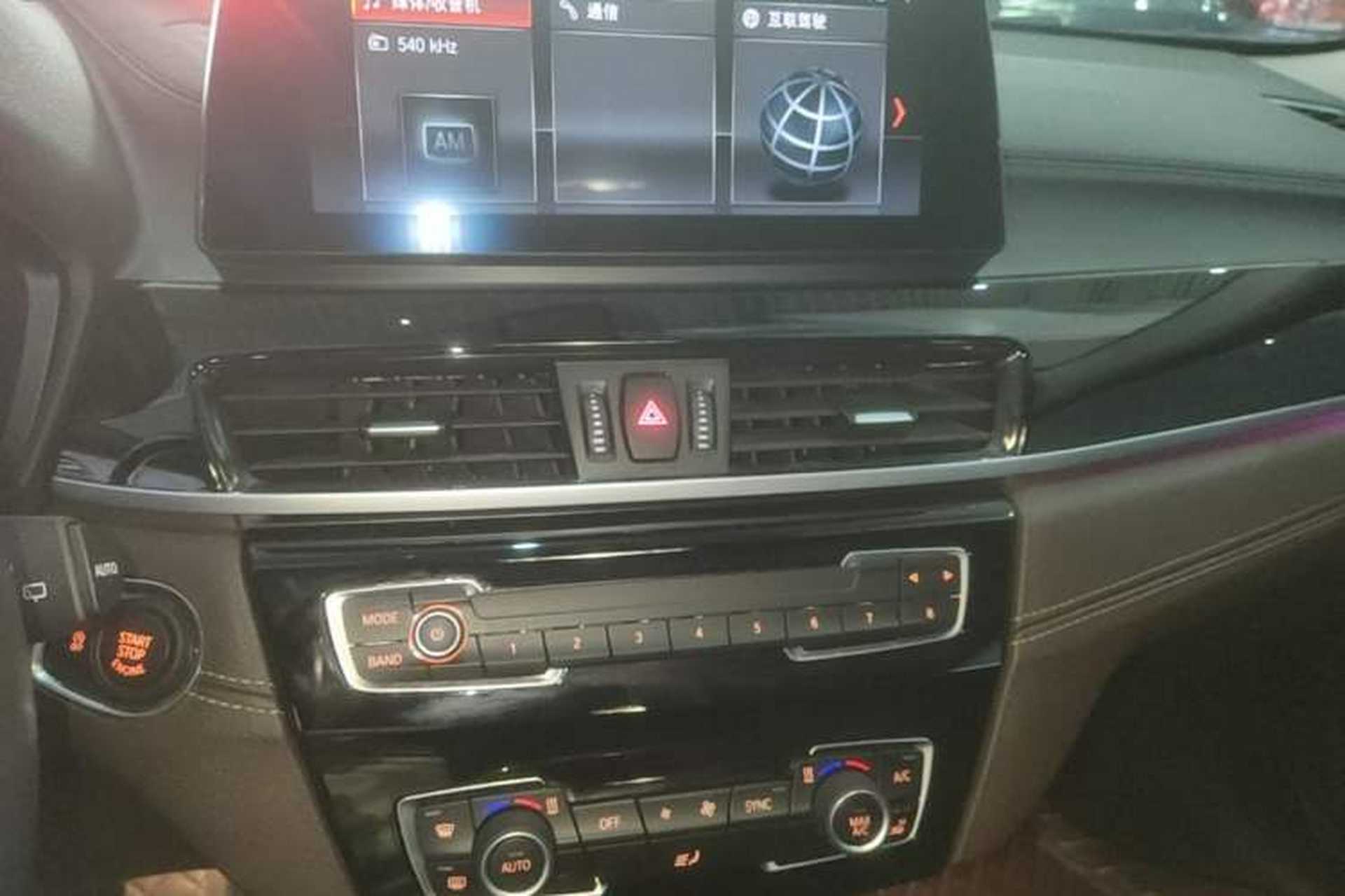 Used BMW X2 2022 sDrive25i M Sport Package Audio And AC Panel