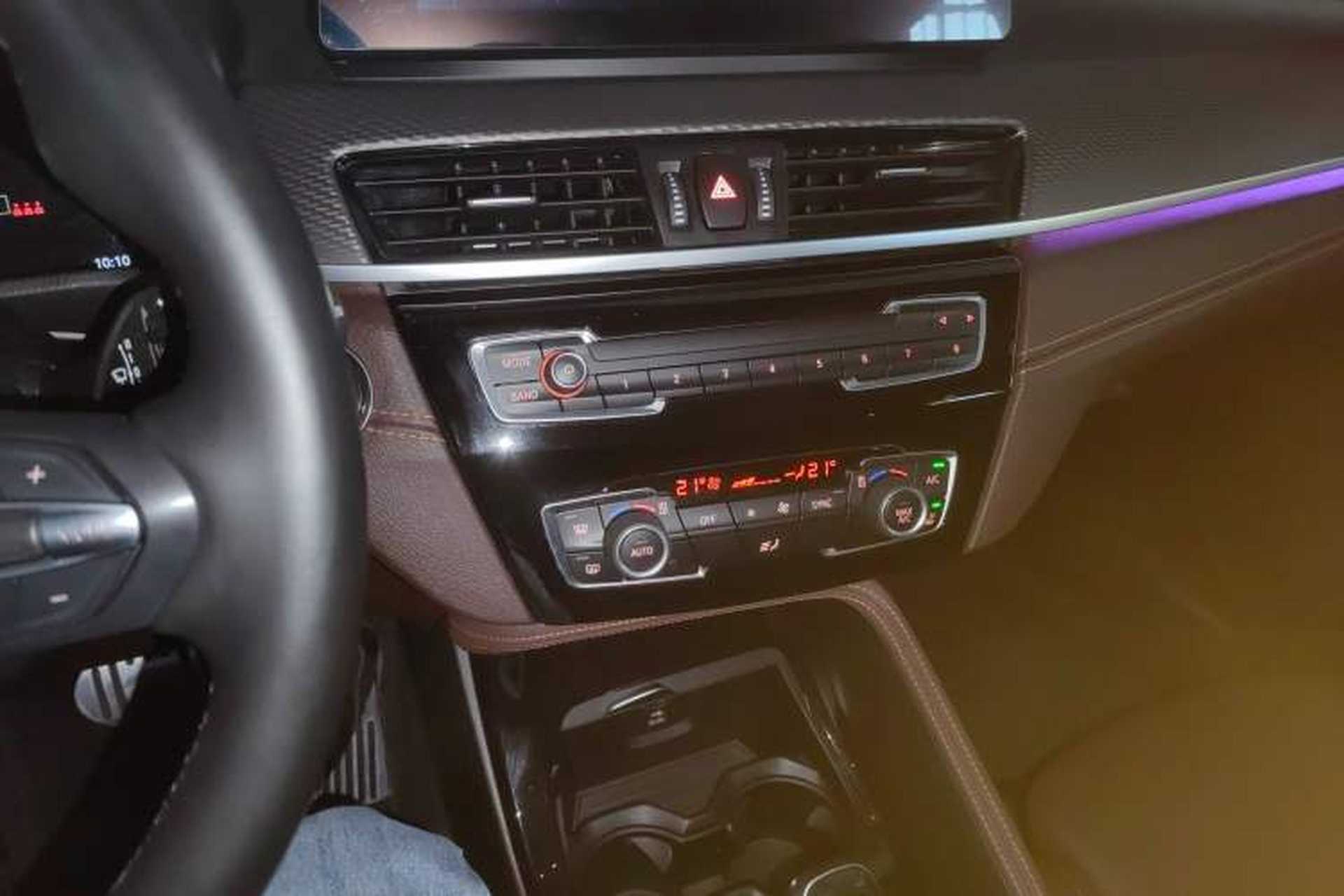 Used BMW X2 2022 sDrive25i Sport Edition Audio And AC Panel