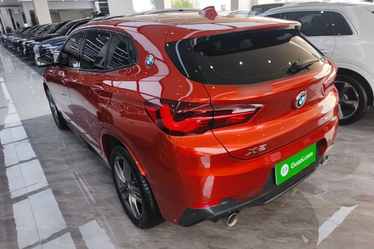 Used BMW X2 2022 sDrive25i M Sport Package Rear Left 45 Deg