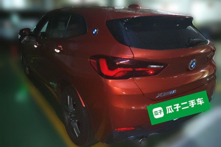 Used BMW X2 2022 sDrive25i M Sport Package Rear Left 45 Deg
