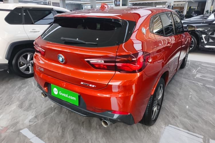 Used BMW X2 2022 sDrive25i M Sport Package Rear Right 45 Deg