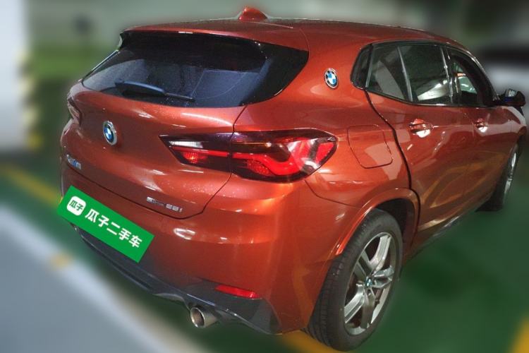 Used BMW X2 2022 sDrive25i M Sport Package Rear Right 45 Deg