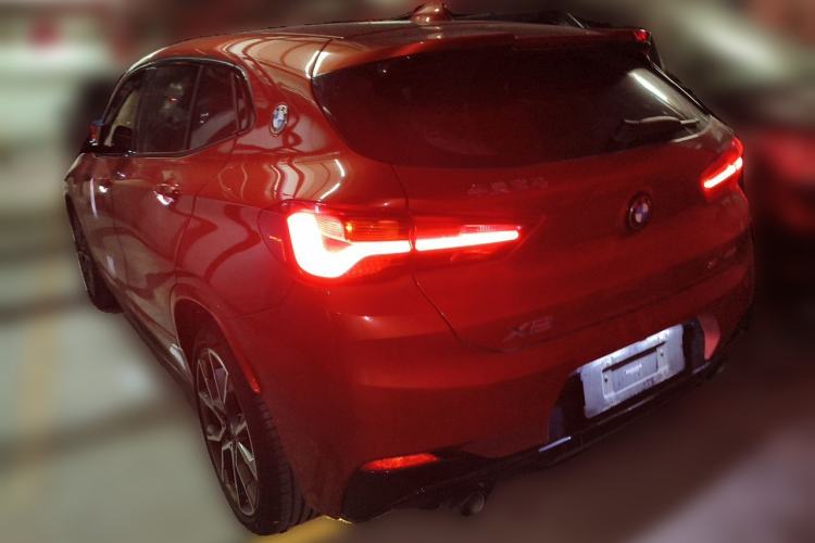 Used BMW X2 2022 sDrive25i Midnight Edition Rear Left 45 Deg
