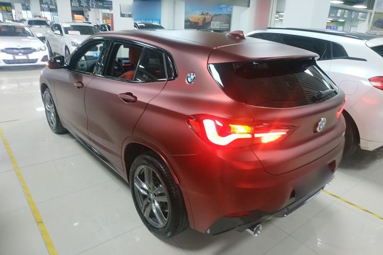 Used BMW X2 2022 sDrive25i M Sport Package Rear Left 45 Deg