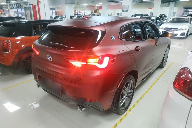 Used BMW X2 2022 sDrive25i M Sport Package Rear Right 45 Deg