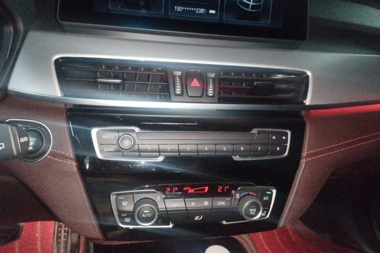 Used BMW X2 2022 sDrive25i M Sport Package Audio And AC Panel