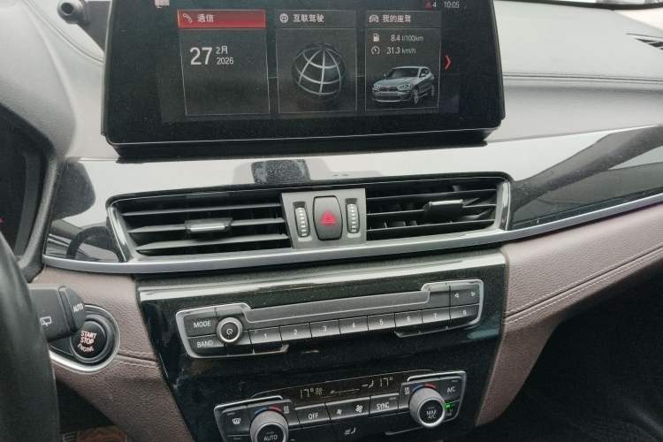 Used BMW X2 2022 sDrive25i M Sport Package Audio And AC Panel