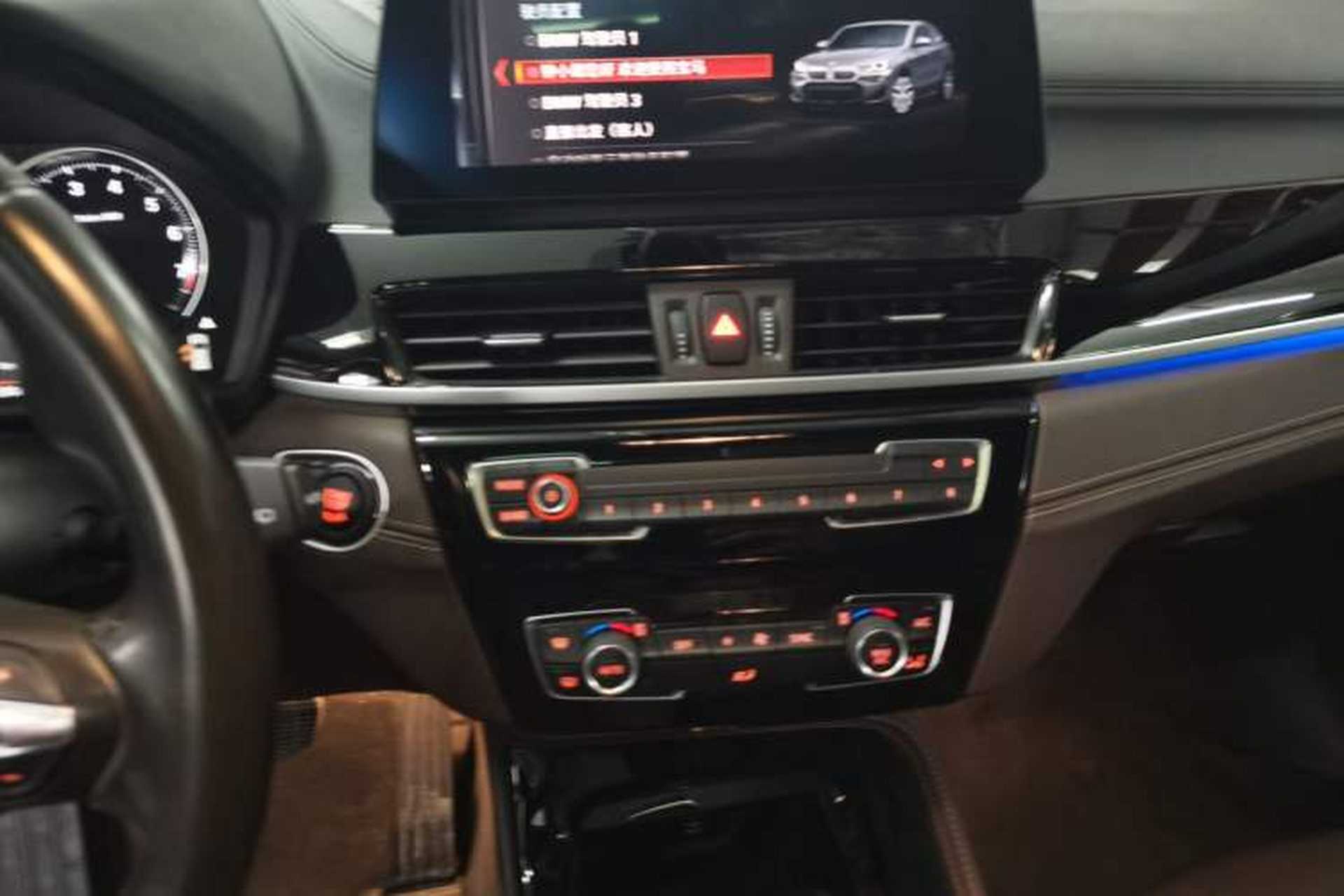Used BMW X2 2022 sDrive25i M Sport Package Audio And AC Panel