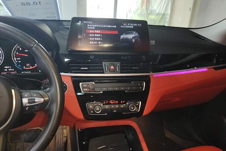 Used BMW X2 2022 sDrive25i M Sport Package Audio And AC Panel