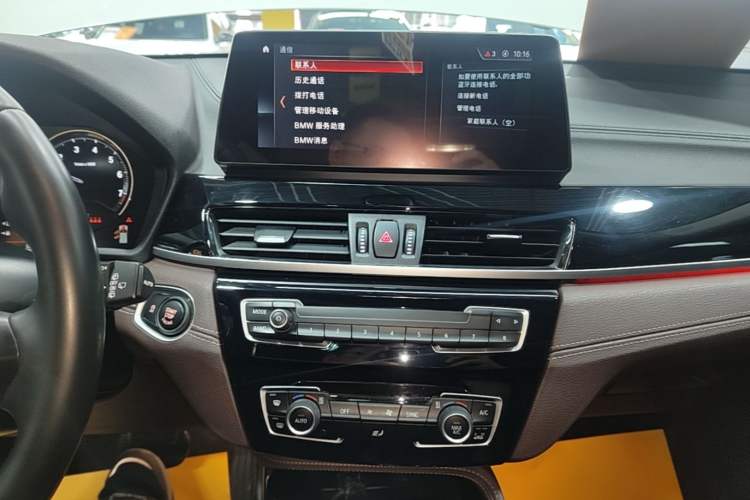 Used BMW X2 2022 sDrive25i M Sport Package Audio And AC Panel