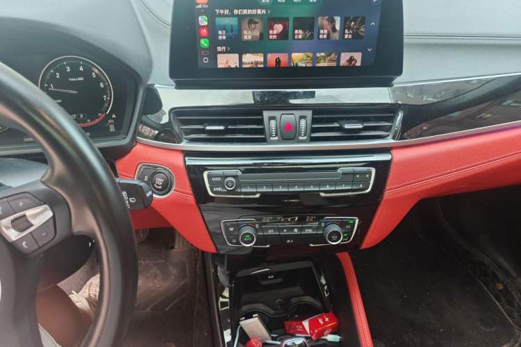 Used BMW X2 2022 sDrive25i M Sport Package Audio And AC Panel