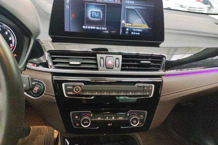 Used BMW X2 2022 sDrive25i M Sport Package Audio And AC Panel