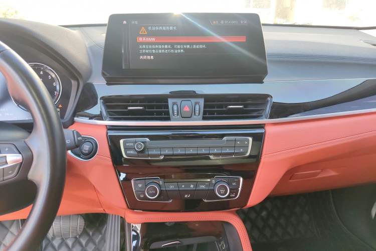 Used BMW X2 2022 sDrive25i M Sport Package Audio And AC Panel