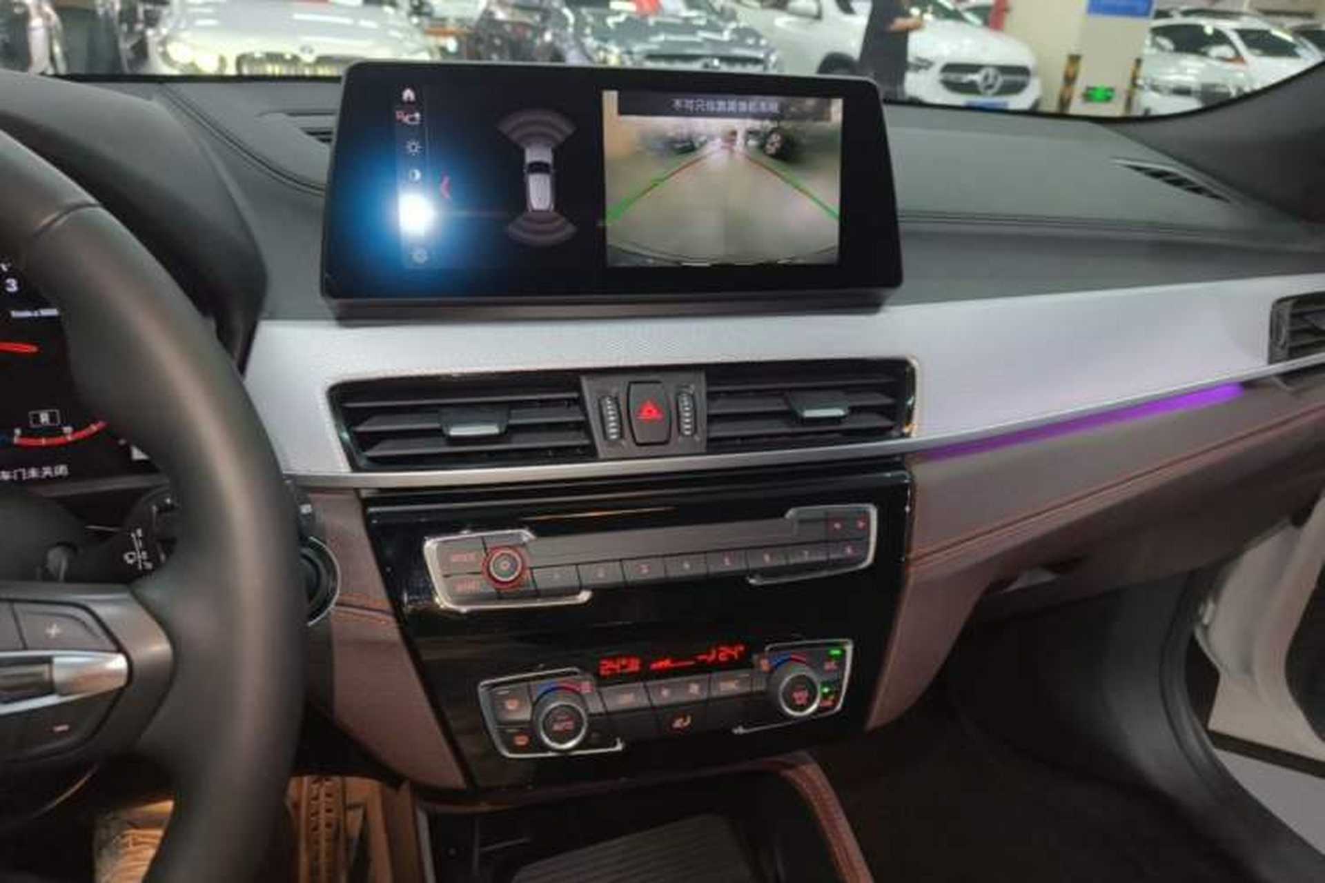 Used BMW X2 2022 xDrive25i Midnight Edition Audio And AC Panel