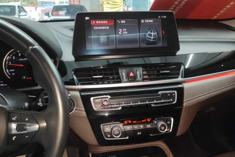 Used BMW X2 2022 sDrive25i M Sport Package Audio And AC Panel