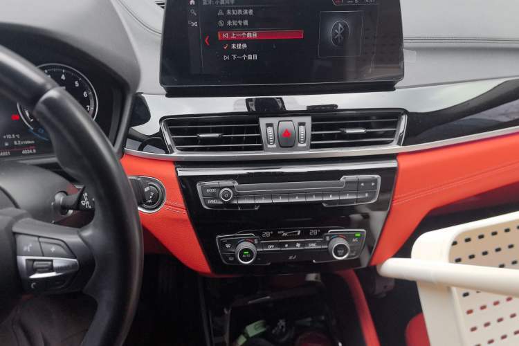 Used BMW X2 2022 sDrive25i M Sport Package Audio And AC Panel
