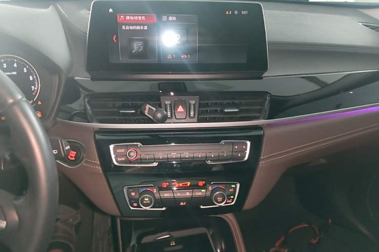 Used BMW X2 2022 sDrive25i M Sport Package Audio And AC Panel