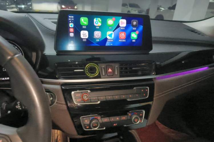 Used BMW X2 2022 sDrive25i M Sport Package Audio And AC Panel