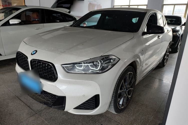 Used BMW X2 2022 sDrive25i Midnight Edition Front Left 45 Deg