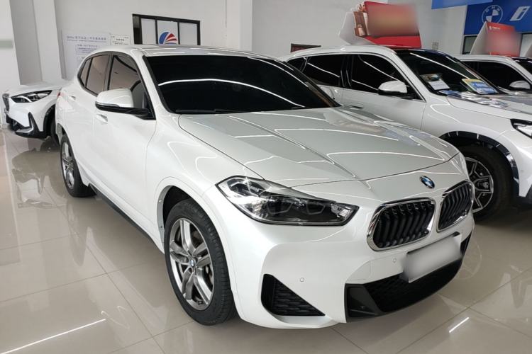 Used BMW X2 2022 sDrive25i M Sport Package Front Right 45 Deg