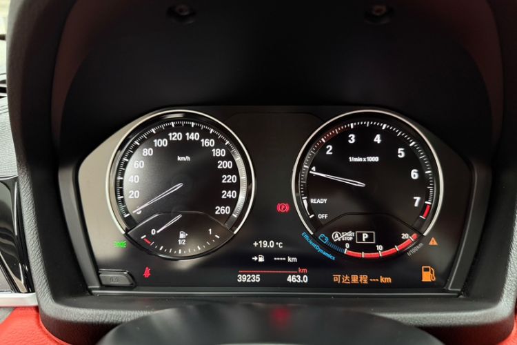 Used BMW X2 2022 sDrive25i M Sport Package Odometer Close Up