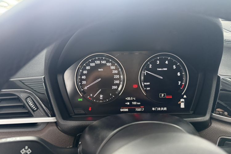 Used BMW X2 2022 sDrive25i M Sport Package Odometer Close Up
