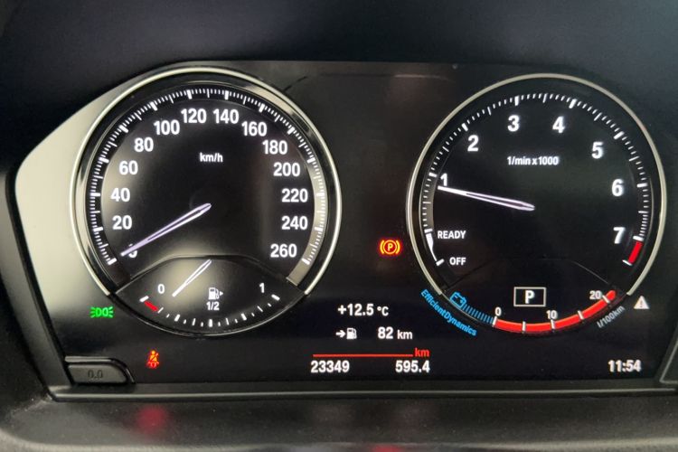 Used BMW X2 2022 sDrive25i M Sport Package Odometer Close Up