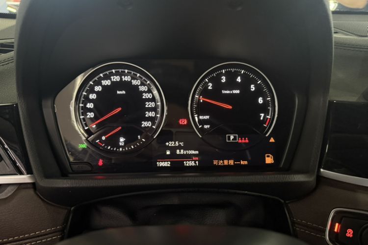 Used BMW X2 2022 sDrive25i M Sport Package Odometer Close Up