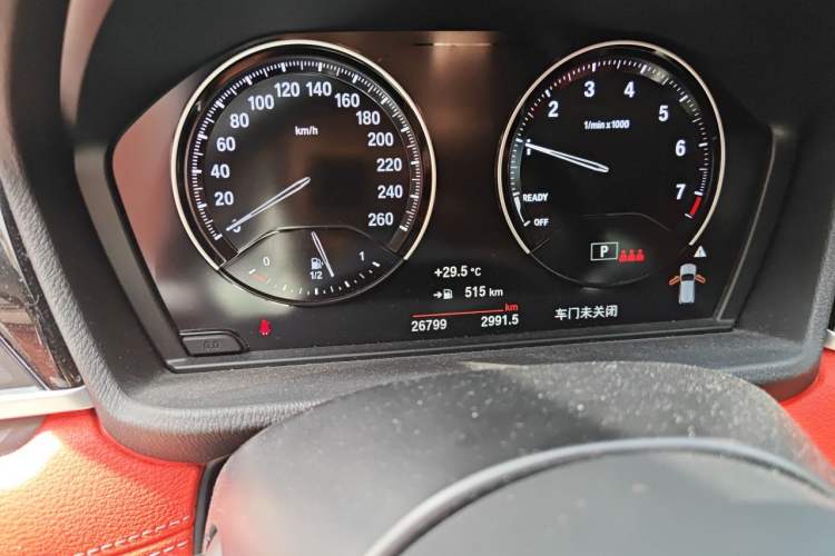 Used BMW X2 2022 sDrive25i M Sport Package Odometer Close Up