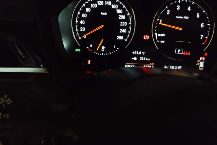 Used BMW X2 2022 sDrive25i M Sport Package Odometer Close Up