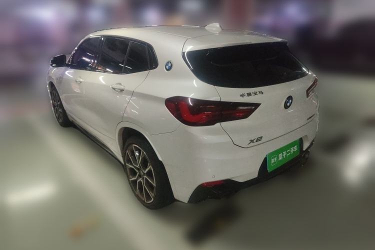 Used BMW X2 2022 xDrive25i Midnight Edition Rear Left 45 Deg