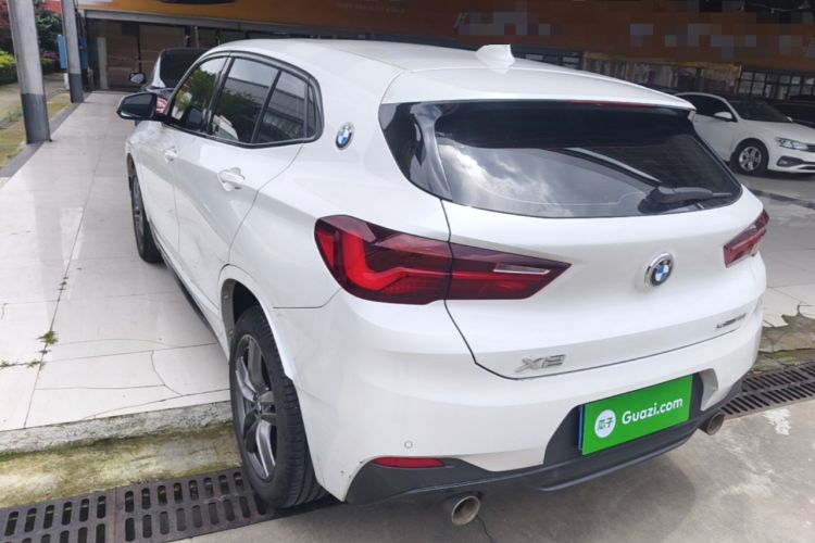 Used BMW X2 2022 sDrive25i M Sport Package Rear Left 45 Deg