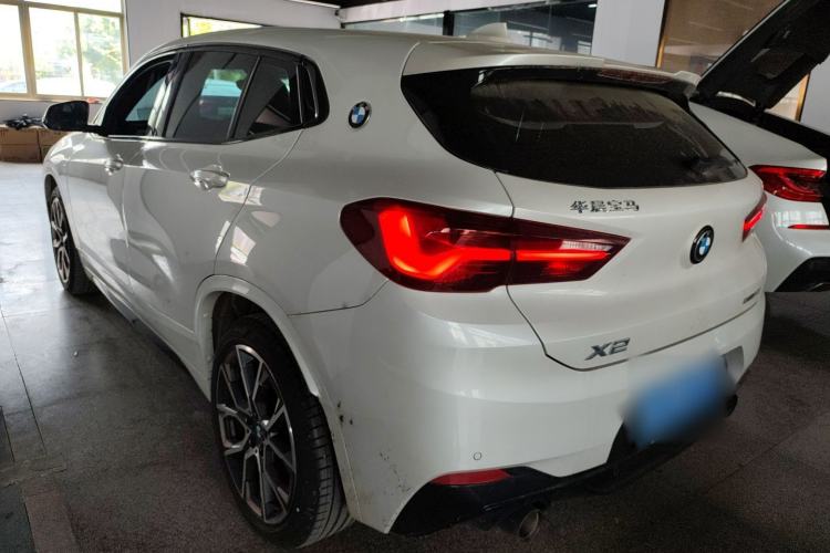 Used BMW X2 2022 sDrive25i Midnight Edition Rear Left 45 Deg