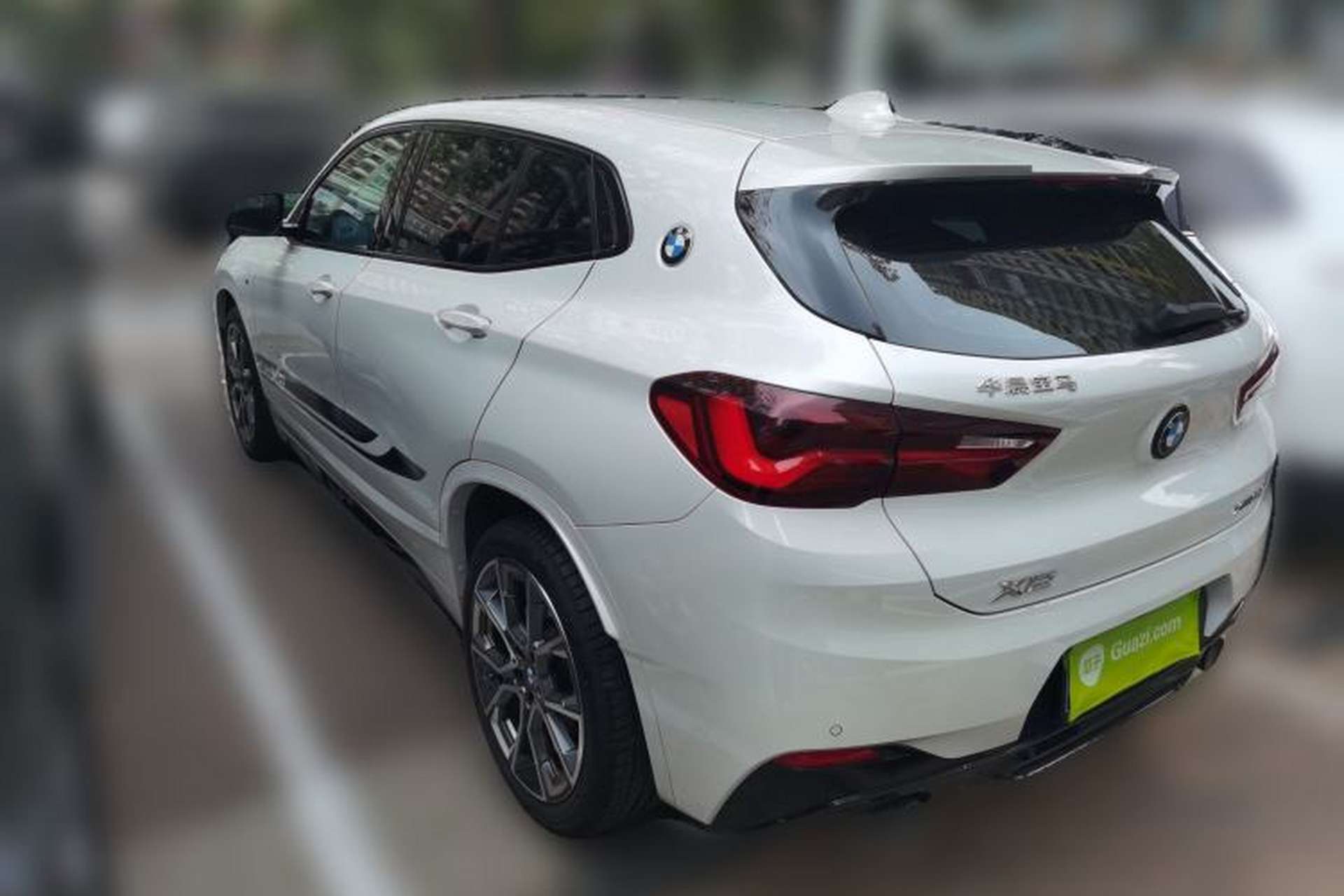 Used BMW X2 2022 xDrive25i Midnight Edition Rear Left 45 Deg