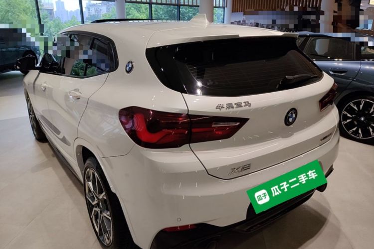 Used BMW X2 2022 xDrive25i Midnight Edition Rear Left 45 Deg