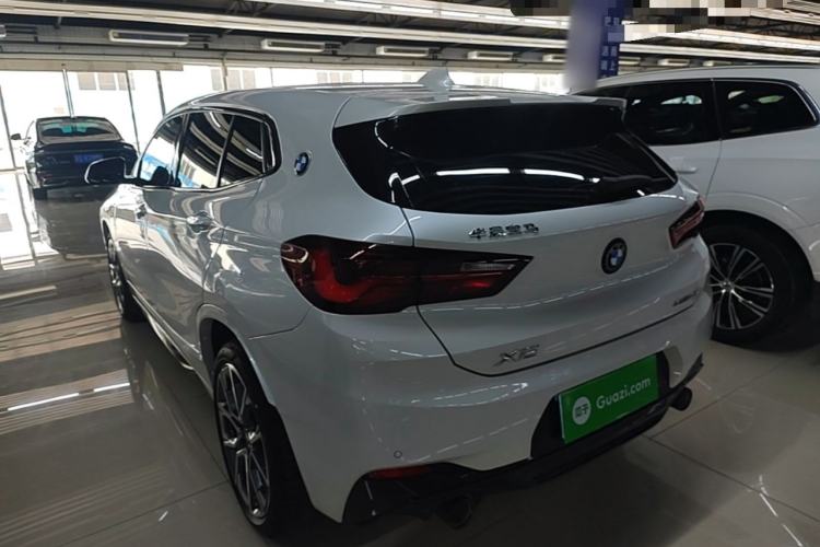 Used BMW X2 2022 xDrive25i Midnight Edition Rear Left 45 Deg